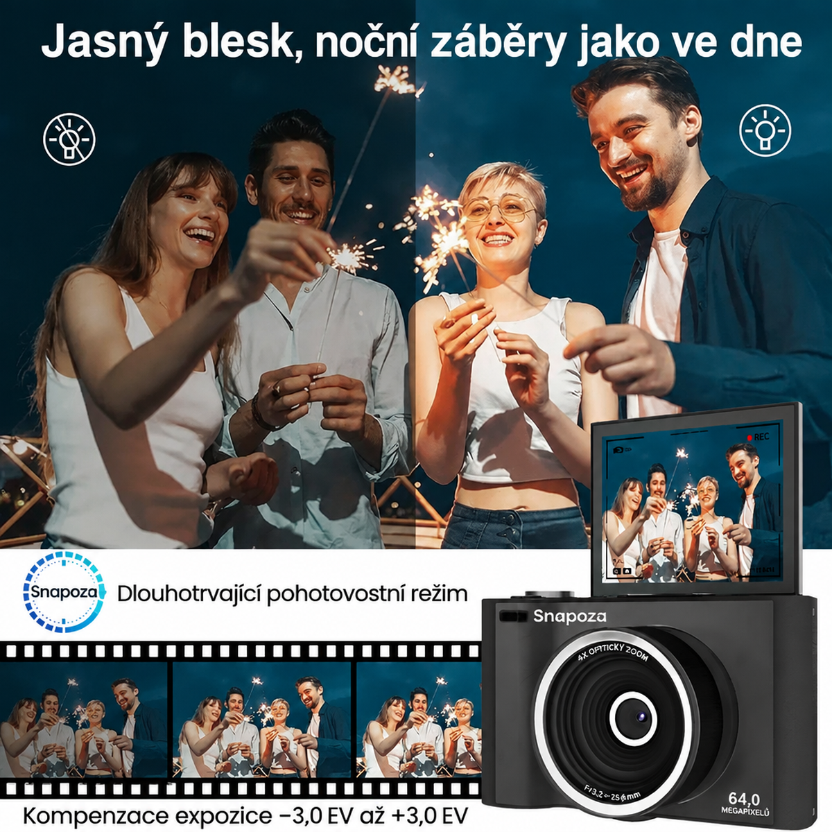 Snapoza digitální fotoaparát 6