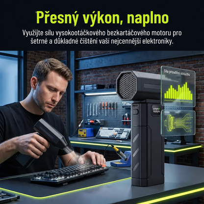 Snapoza™ – Bezdrátový elektrický ofukovač prachu